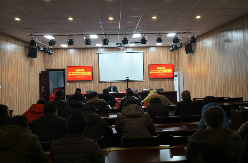 我校召开2018年党支部书记抓党建和履行意识形态工作责任述职评议会